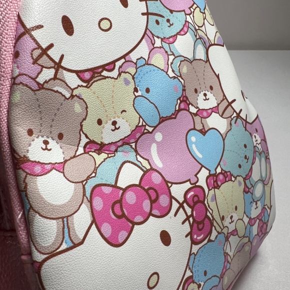 Super Cute KT cat PU Cell Phone Shoulder Bag Coin Bag Purse Card Case (A1) - Picture 6 of 8